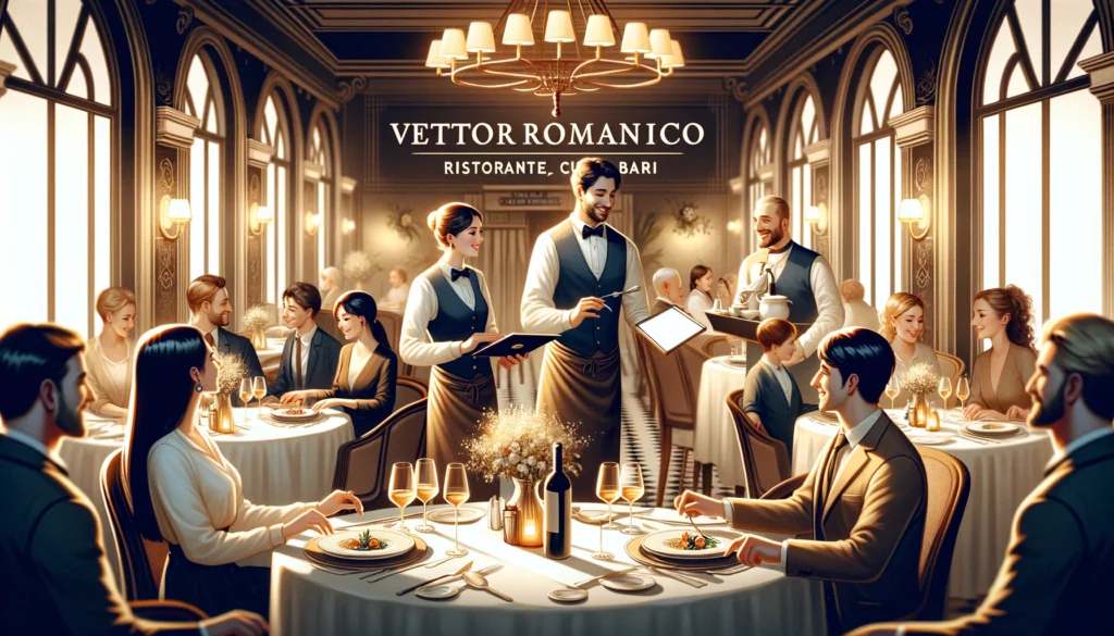 Servizio e Accoglienza al Vettor Romantico Ristorante Cucina Bari