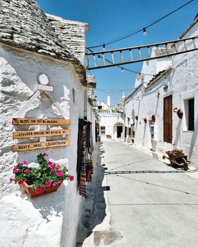 White Paint on the Houses on the Street